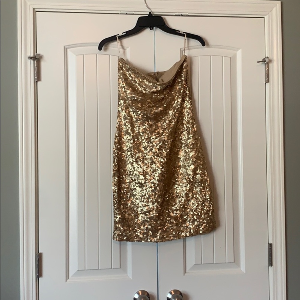 Forever 21 Gold, sequin Mimi dress